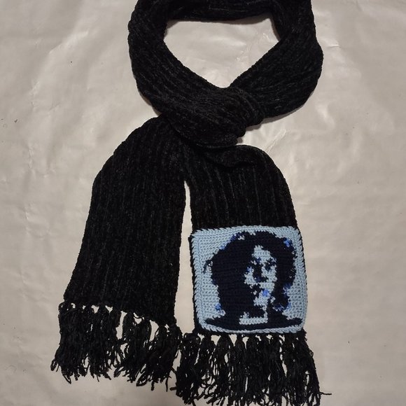 Bob Marley Chenille Scarf - Picture 1 of 6